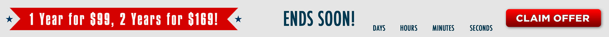 Countdown banner