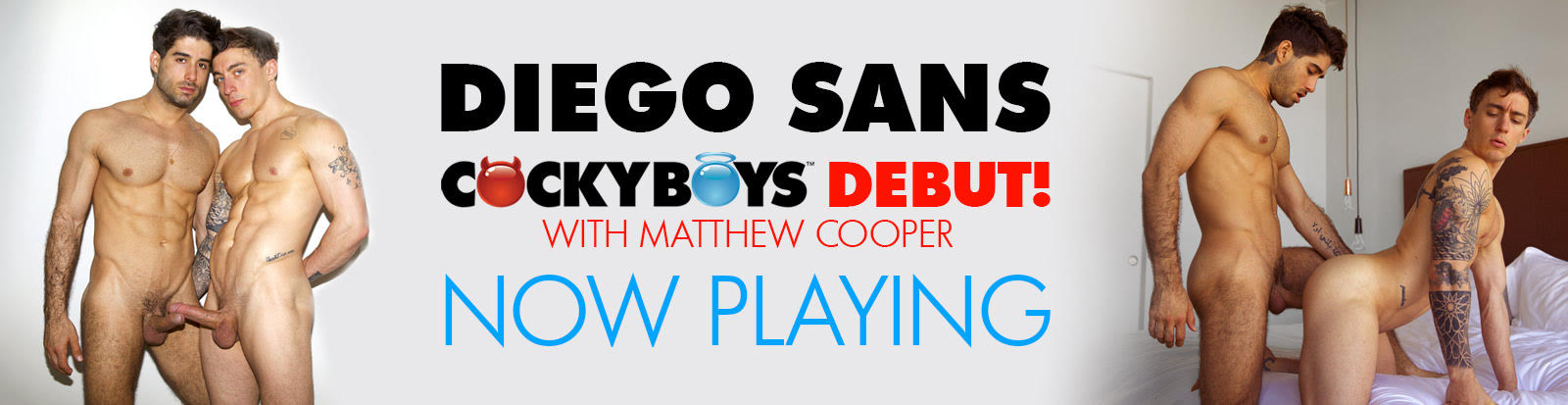 Diego Sans Is on CockyBoys!